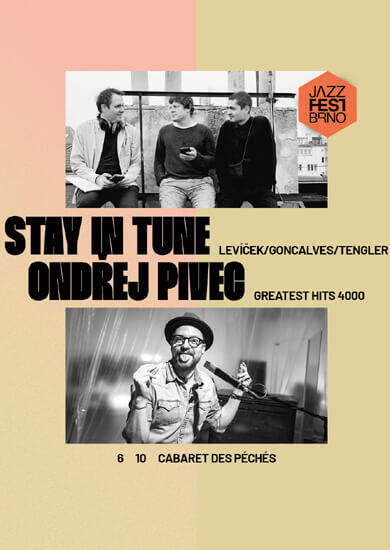 Hudba Stay in Tune + Ondřej Pivec Greatest Hits 4000, JazzFest Brno. Magazín KULTINO* Brno
