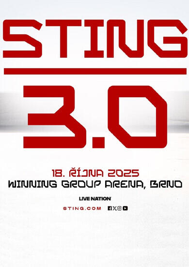 Hudba Sting 3.0 tour, Winning Group Arena. Magazín KULTINO* Brno