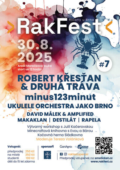 Festival RakFest 2025, Říčany u Brna. Magazín KULTINO* Brno