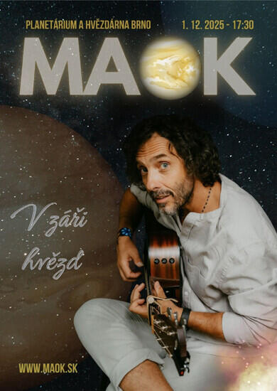 Hudba MAOK - V záři hvězd, Hvězdárna Brno. Magazín KULTINO* Brno