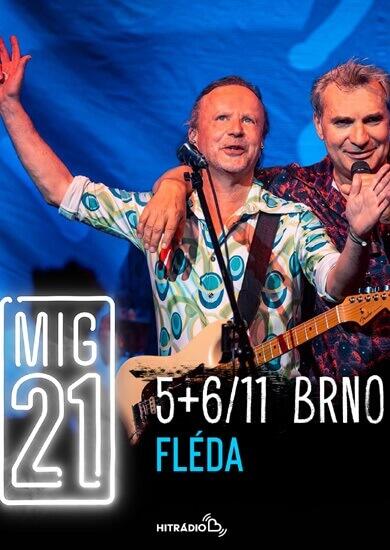 Hudba MIG 21, Klub Fléda. Magazín KULTINO* Brno