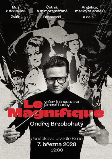 Hudba Ondřej Brzobohatý - LE MAGNIFIQUE, Janáčkovo divadlo. Magazín KULTINO* Brno