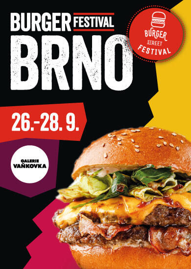 Akce Burger Street Festival - Brno, Galerie Vaňkovka. Magazín KULTINO* Brno