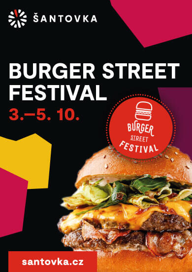Akce Burger Street Festival - Olomouc, Galerie Šantovka. Magazín KULTINO* Brno