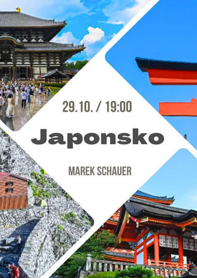Přednáška Japonsko, Klub cestovatelů Brno. Magazín KULTINO* Brno