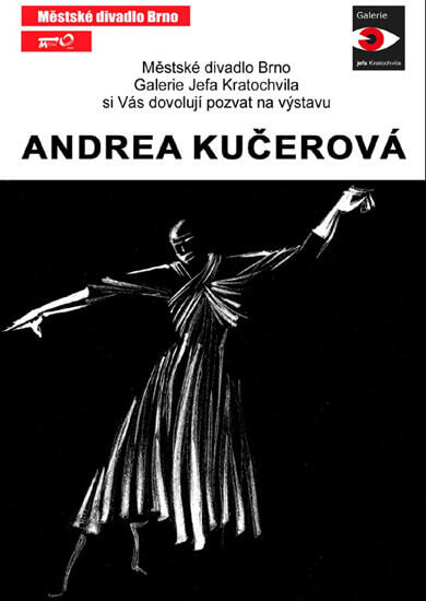 Vernisáž výstavy Andrea Kučerová, Městské divadlo Brno. Magazín KULTINO* Brno