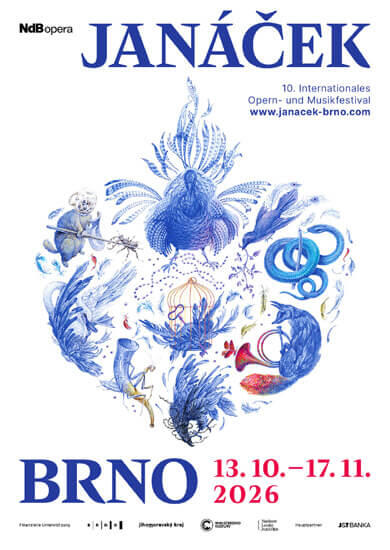 Festival Janáček Brno 2026, různá místa po Brně. Magazín KULTINO* Brno
