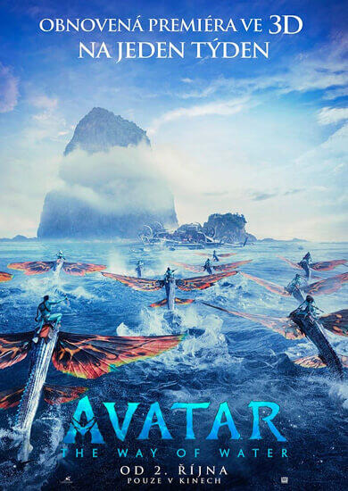 Film Avatar: The Way of Water, Cinema City Brno. Magazín KULTINO* Brno
