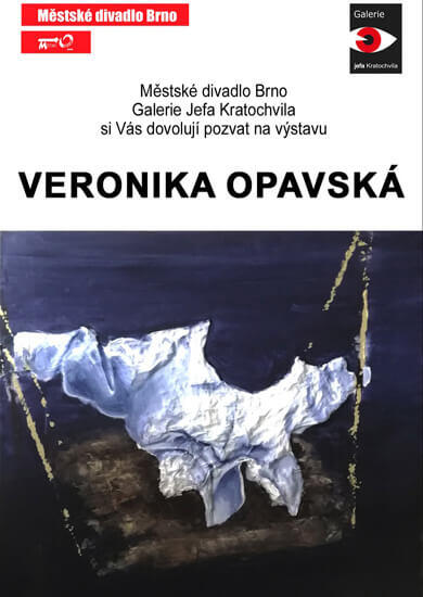 Vernisáž výstavy Veronika Opavská, Městské divadlo Brno. Magazín KULTINO* Brno