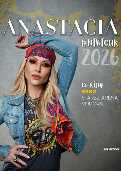 Hudba Anastacia, Starez aréna Vodová. Magazín KULTINO* Brno