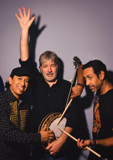 Hudba Béla Fleck, Edmar Castaneda, Antonio Sánchez, JazzFest Brno. Magazín KULTINO* Brno