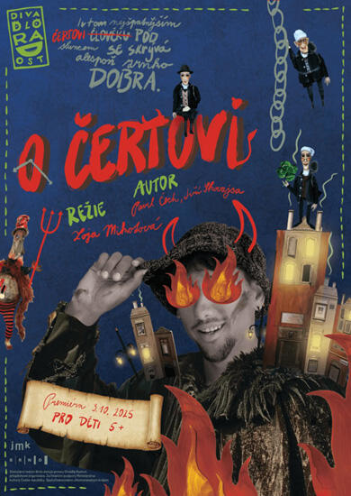 Představení O čertovi, divadlo Radost. Magazín KULTINO* Brno