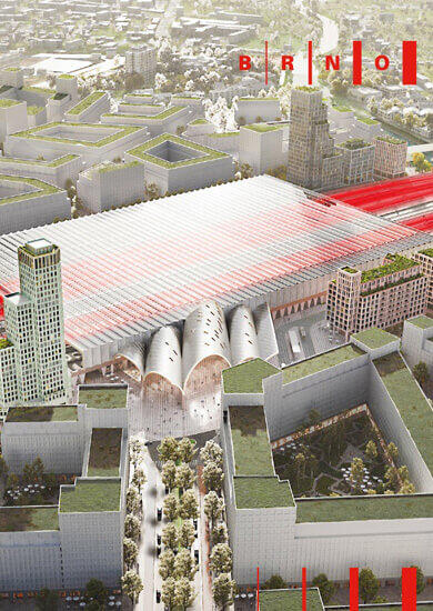 Výstava VRT & ŽUB: Rychlovlaky v Brně, Urban Centrum Brno. Magazín KULTINO* Brno