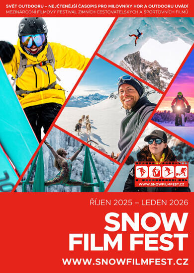 Festival Snow film fest Brno 2026, kino Art Brno. Magazín KULTINO* Brno