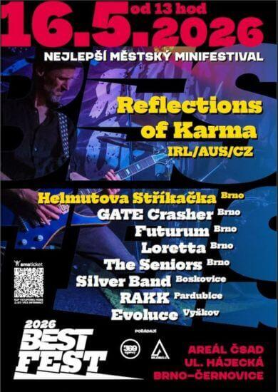 Hudební festival BestFEST 2026, skupiny Futurum, Helmutova stříkačka, areál ČSAD na Hájecké, Brno. KULTINO*