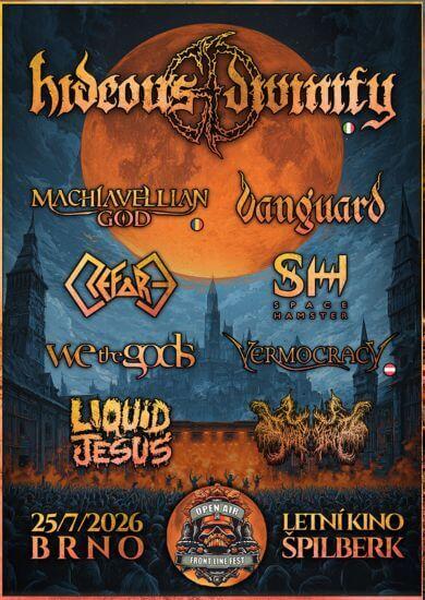 Třetí ročník open-air metalového festivalu na hradě Špilberk v Brně, vystoupení kapel Hideous Divinity, Refore, Vanguard a dalších. KULTINO*