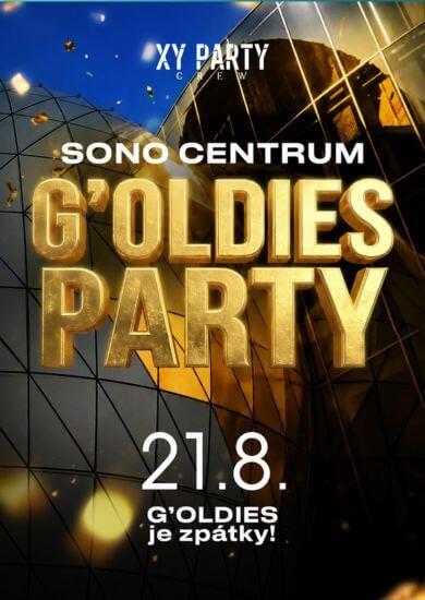 Letní retro diskotéka G'oldies Party v brněnském klubu Sono Centrum, hraje DJ Rabbit největší hity osmdesátých a devadesátých let pod taktovkou XY Party Crew. KULTINO*