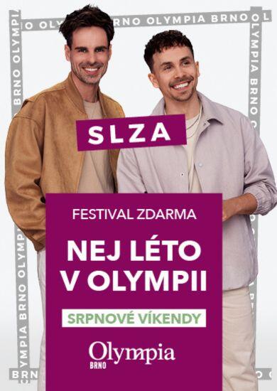 Letní rodinný areál NEJ LÉTO v parku za nákupním centrem Olympia Brno s písečnou pláží, lehátky a volejbalovými kurty. KULTINO*