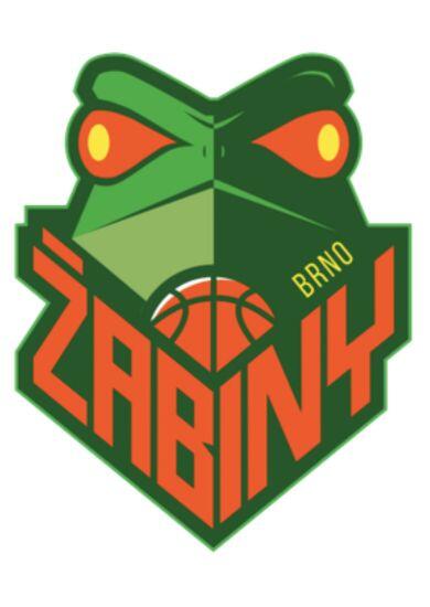 Logo basketbalového klubu BK Žabiny Brno, Chance ŽBL Liga, ženy, basketbal. KULTINO*