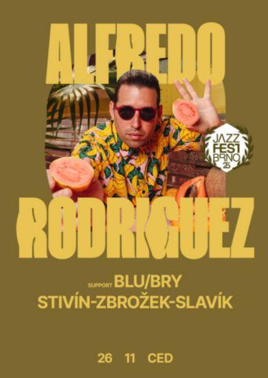 Kubánský jazzový klavírista Alfredo Rodriguez, polská kapela Blu/Bry a Jiří Stivín během slavnostního narozeninového koncertu v Divadle Husa na provázku v Brně. KULTINO*