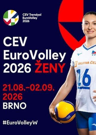Mistrovství Evropy ve volejbale žen CEV EuroVolley 2026 v Pavilonu P na Výstavišti v Brně s českou reprezentací. KULTINO*
