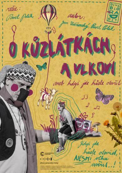 O kůzlátkách a vlkovi aneb když jde kůzle otevřít, pohádkové představení v Divadle Radost v Brně. KULTINO*
