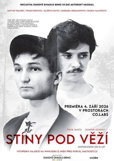 Premiéra autorského hudebního dramatu a muzikálu Stíny pod věží v nezávislém brněnském divadelním prostoru Co.Labs. KULTINO*