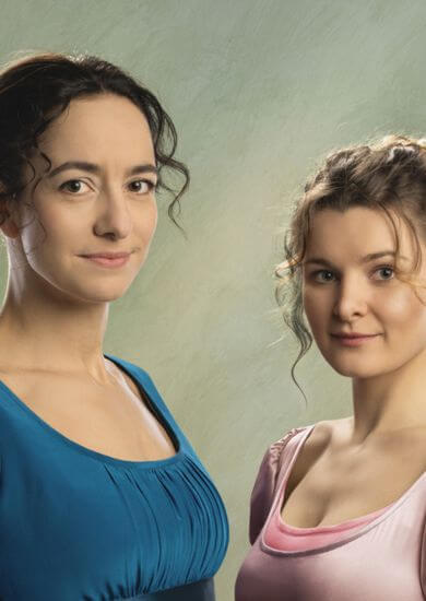 Světová premiéra hry Rozum a cit podle Jane Austenové v Městském divadle Brno. KULTINO*