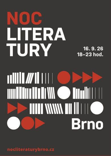 Festival Noc literatury 2026 v Brně s Oksanou Zabuško a Dorou Kaprálovou na radnici a ve vile Tugendhat. KULTINO*