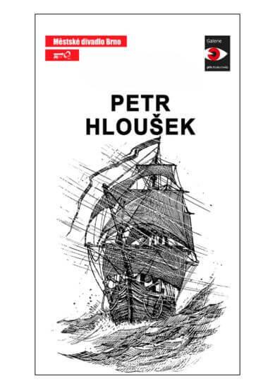 Výstava kreseb a ilustrací Petra Hlouška v Galerii Jefa Kratochvila v Městském divadle Brno s Viktórií Matušovovou. KULTINO*