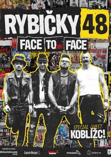 Klubový koncert kapel Rybičky 48 a Koblížci v rámci turné FACE TOur FACE na brněnské Flédě. KULTINO*