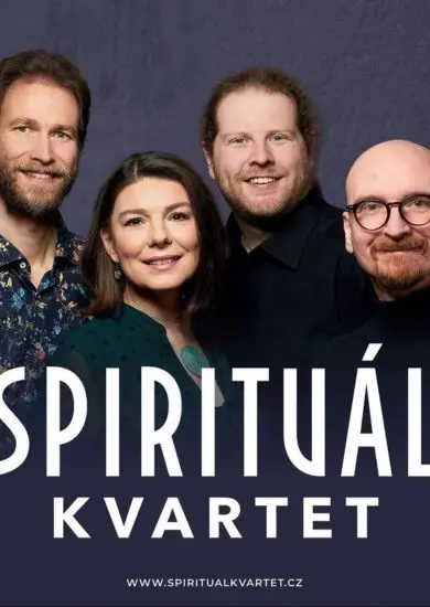 Vánoční koncert skupiny Spirituál kvartet na brněnské Musilce. KULTINO*