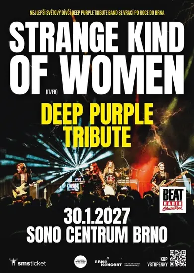 Deep Purple Tribute – Strange Kind Of Women (IT /FR), Sono Centrum Brno. KULTINO*
