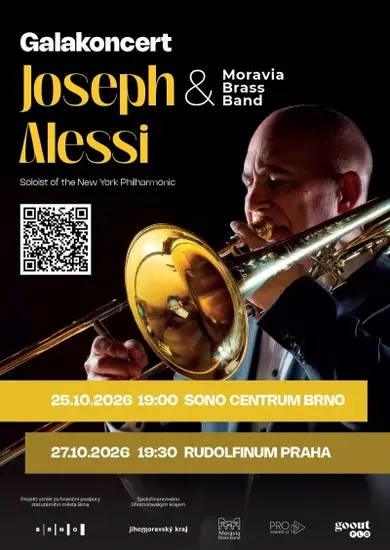Galakoncert: Moravia Brass Band & Joseph Alessi, Sono Centrum Brno. KULTINO*
