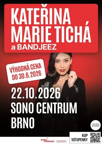 Kateřina Marie Tichá a Bandjeez, Sono Centrum Brno. KULTINO*