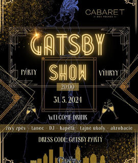 Akce Crazy Cabaret: Gatsby show, Cabaret des Péchés. Magazín KULTINO* Brno