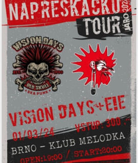 Hudba E!E, Vision Days, klub Melodka. Magazín KULTINO* Brno