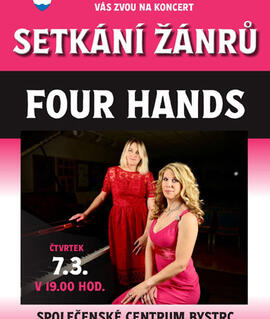 Hudba Four Hands, Společenské centrum Bystrc. Magazín KULTINO* Brno