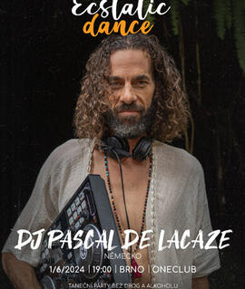 Akce Ecstatic dance Brno - DJ Pascal de Lacaze (Berlin), ONE CLUB Brno. Magazín KULTINO* Brno