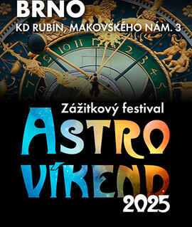 Akce Astrovíkend Brno, KD Rubín. Magazín KULTINO* Brno