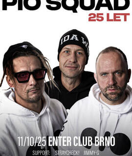 Hudba Pio Squad, ENTER Club Brno. Magazín KULTINO* Brno