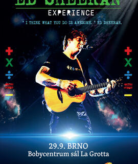 Hudba Ed Sheeran Experience: Jack Shepherd, Zoner BOBYHALL. Magazín KULTINO* Brno