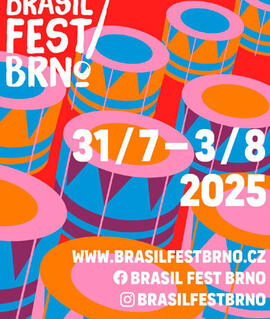 Festival Brasil Fest Brno 2025, centrum Brna a park Lužánky. Magazín KULTINO* Brno