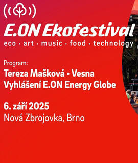 Festival E.ON Ekofestival 2025, Nová Zbrojovka. Magazín KULTINO* Brno