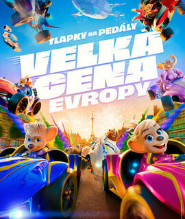 Film Tlapky na pedály: Velká cena Evropy, kino Lucerna Brno. Magazín KULTINO* Brno