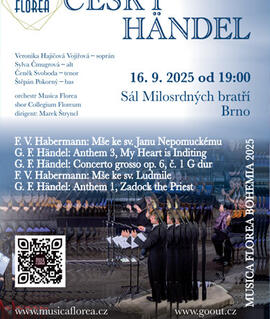 Hudba Český Händel, Sál Milosrdných bratří. Magazín KULTINO* Brno