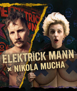 Hudba Elektrïck Mann + Nikola Mucha, Metro Music Bar. Magazín KULTINO* Brno