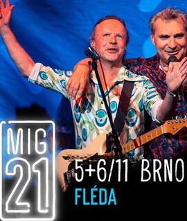 Hudba MIG 21, Klub Fléda. Magazín KULTINO* Brno