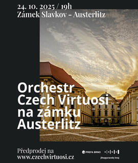 Hudba Orchestr Czech Virtuosi na zámku Slavkov, zámek Slavkov. Magazín KULTINO* Brno