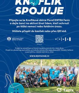 Akce Knoflíková sbírka aneb Knoflík spojuje!, náměstí Svobody Brno. Magazín KULTINO* Brno